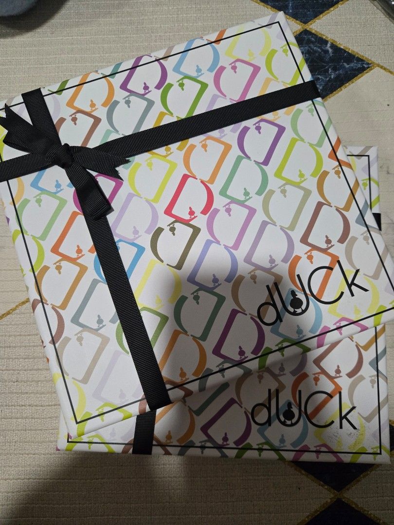 dUCk D Monogram Satin Silk Shawl Blue Ade Sweet Potato