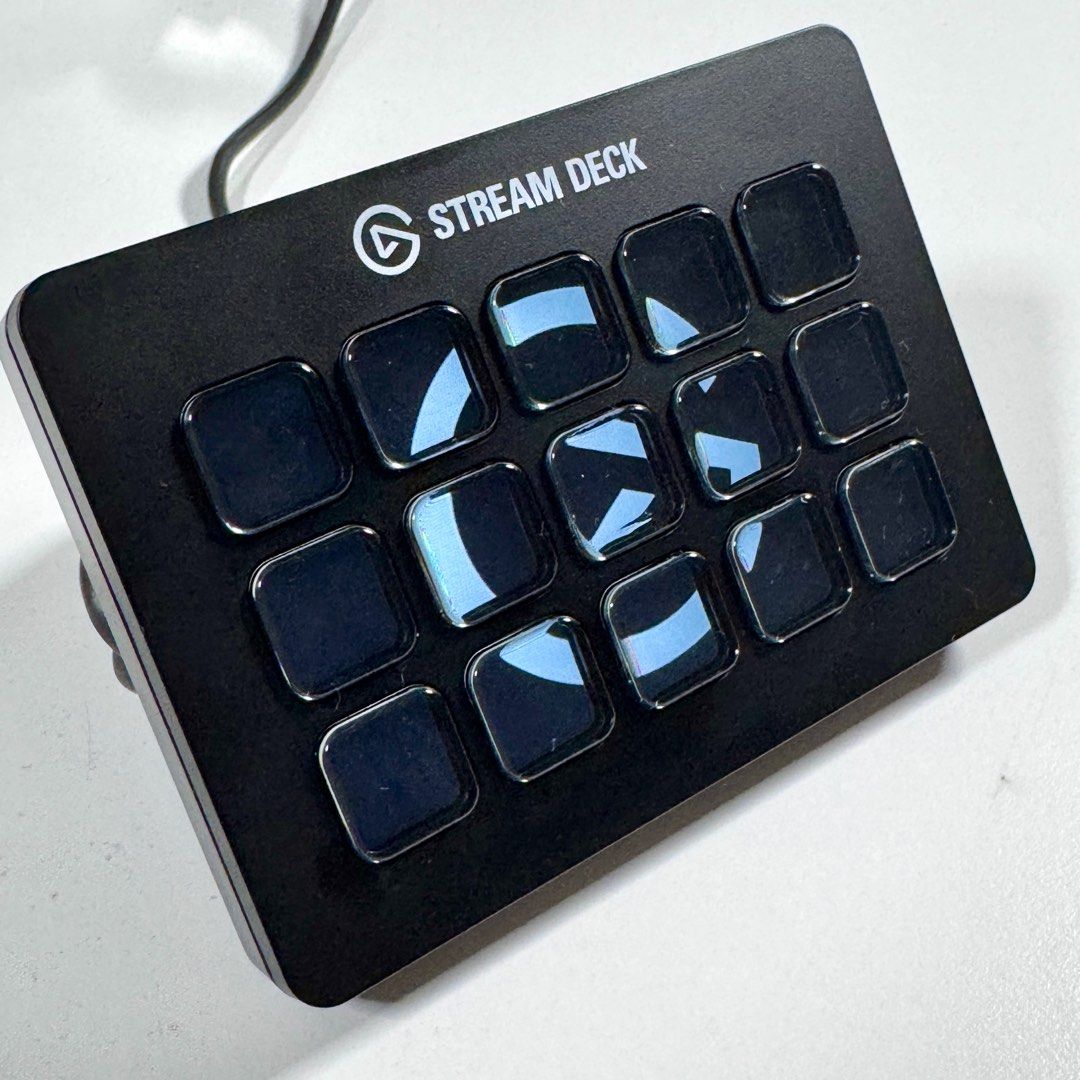 Elgato Stream Deck Mk2 - 15 Key (Category: Other Accessories) located in Singapore. Submitted by byeandcell (Listing ID 1377431410, Image 1). Description: Brand new Elgato Stream Deck with 15 customizable LCD keys. Perfect for streamers and content creators to control apps, switch scenes, and trigger actions. Comes with original packaging and warranty. Almost brand new Used once for testing only .