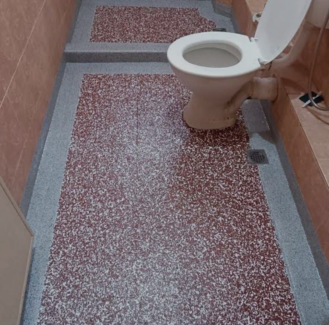 Epoxy Flakes/HDB,Condo,BTO house painting/Safe floor/Bathroom floor & wall flakes63109553433602111