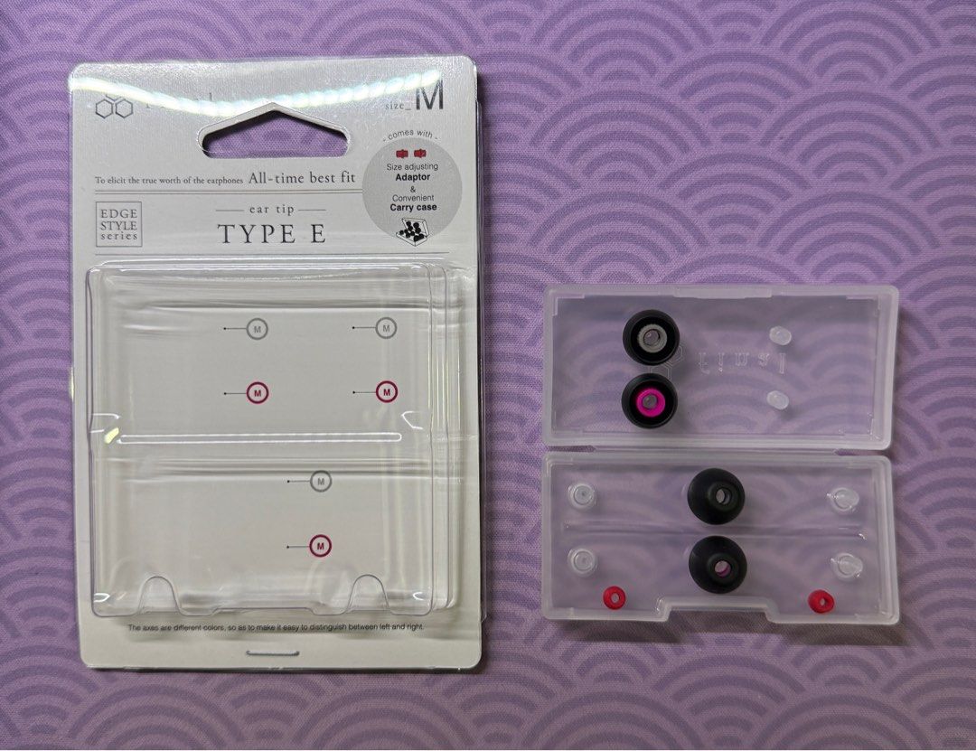 Final Audio Type E Premium Silicon Eartips (Category: Earphones) located in Singapore. Submitted by mjyyy (Listing ID 1377458015, Image 1). Description: Brand new M size Only need 1 pair so selling the other 2 pairs Eartips only No case $10 a pair .