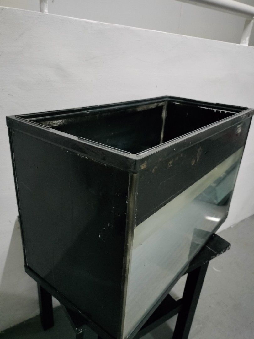 Fish tank - 60x30x36cm (Category: Homes & Other Pet Accessories) located in Singapore. Submitted by geakyeong89652 (Listing ID 1377377051, Image 3). Description: clean and good condition pickup at Serangoon mrt station or my blk near serangoon mrt station.