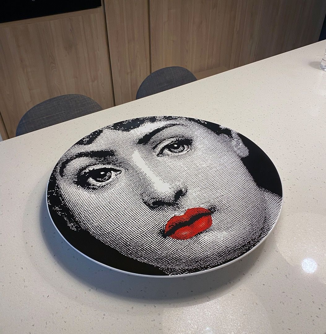 Fornasetti Ceramic Plate