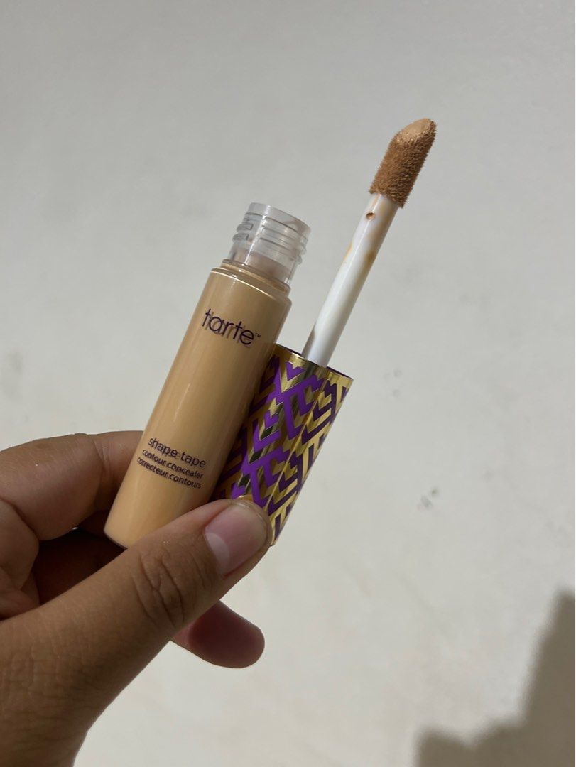 Full Size Tarte Shape Tape Concealer in Light Medium Sand (Category: Makeup) located in Quezon City. Submitted by nugssells (Listing ID 1377423021, Image 3). Description: ‼️FINAL PRICE POSTED – NO HAGGLING. LOW BALLERS WILL BE IGNORED. ‼️ Authentic from the U.S. Barely used and no visible signs of usage No more box.