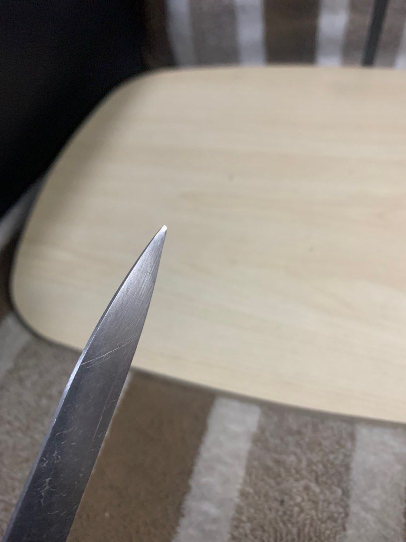 Germany zwilling kitchen/fruit knife (Category: Knives & Chopping Boards) located in Cabanatuan. Submitted by mjluxxejapan (Listing ID 1377546994, Image 3). Description: Fixed price signs of aged approc 8.5” meas Signs of usage matibay branded Ganda ng quality .