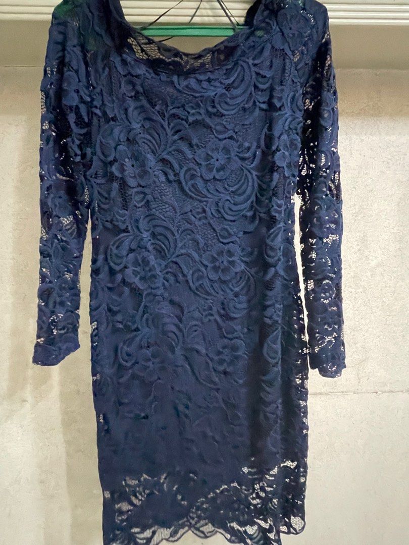 H&M cocktail laced dress (Category: Dresses) located in Manila. Submitted by aj3luv (Listing ID 1377451028, Image 3). Description: H&M cocktail laced dress in navy blue. Perfect for special occasions and events .