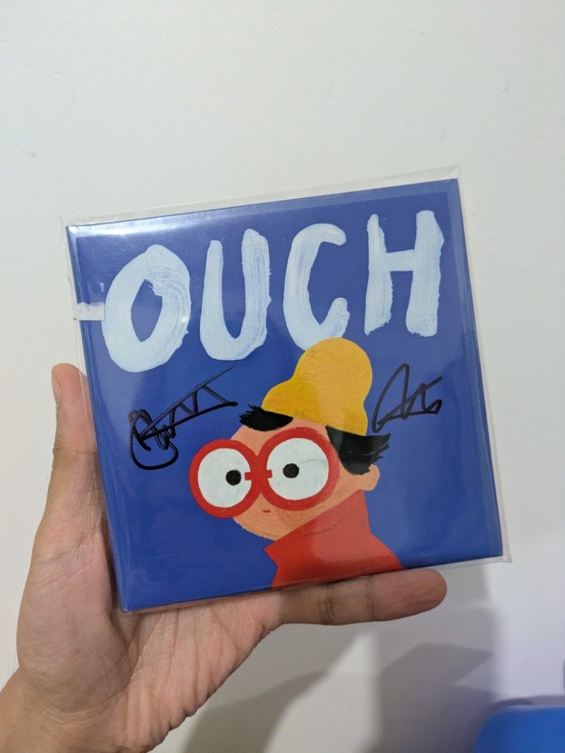 honne - ouch (signed CD) (Category: CDs & DVDs) located in Makati City. Submitted by itsluisyall (Listing ID 1377379788, Image 1). Description: brand new/sealed signed ouch CD by honne.