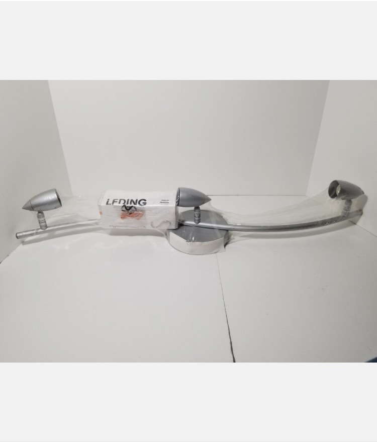 IKEA Leding ceiling track light 宜家射灯座连灯泡, 傢俬＆家居, 燈飾及風扇, 燈飾 - Carousell