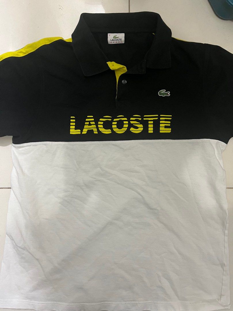 Lacoste Sport Polo Shirt (Category: Tshirts & Polo Shirts ) located in Pasay City. Submitted by philippps (Listing ID 1377451467, Image 2). Description: Lacoste Sport Polo Shirt Size 5/L Personal item not thrift Good condition 22x28.