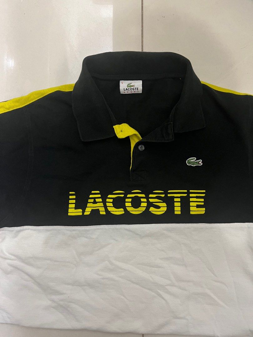 Lacoste Sport Polo Shirt (Category: Tshirts & Polo Shirts ) located in Pasay City. Submitted by philippps (Listing ID 1377451467, Image 3). Description: Lacoste Sport Polo Shirt Size 5/L Personal item not thrift Good condition 22x28.