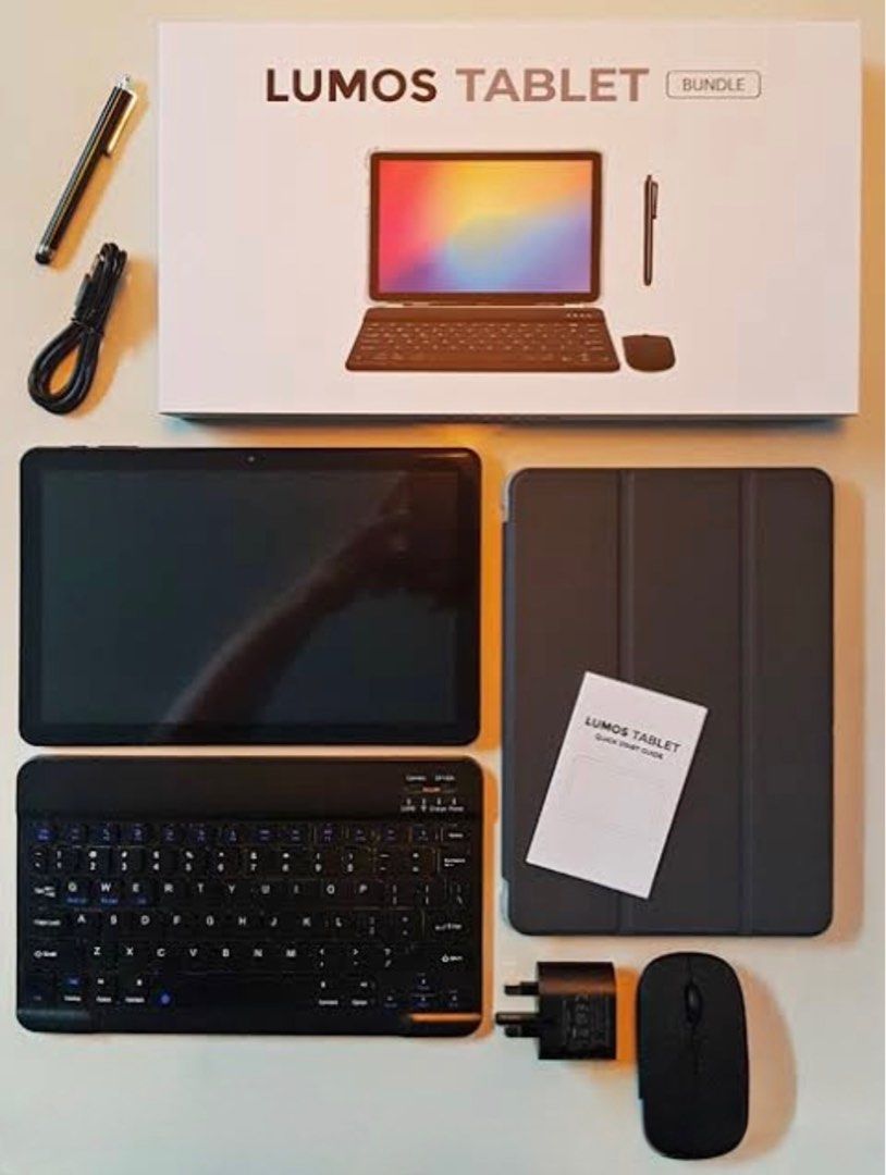 Lumos Tablet Bundle (Category: Android) located in Manila. Submitted by divch (Listing ID 1377557920, Image 1). Description: Selling this lumos tablet bundle Complete inclusion Opened only to check RFS: not being used, given as gift only.