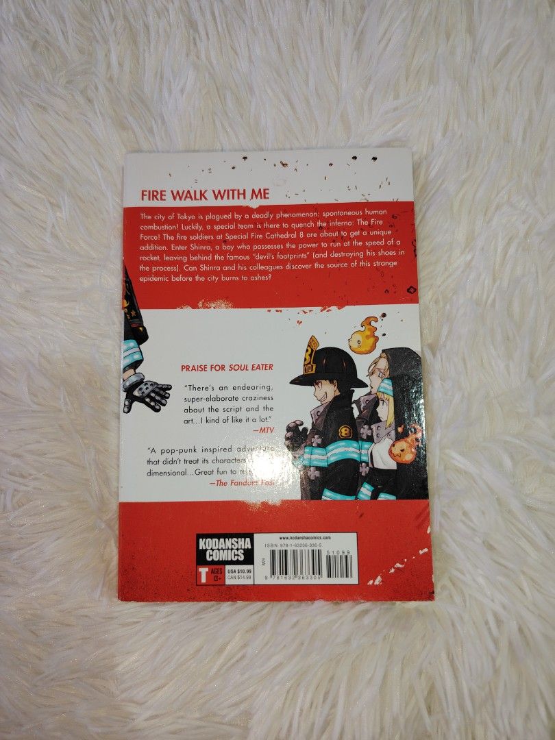 MANGA ╬ Fire Force VOLUME 1 (Category: Comics & Manga) located in Manila. Submitted by my4y4 (Listing ID 1377412913, Image 2). Description: Selling this for more shelf space! (＾▽＾) Got this for ₱499 back then!.