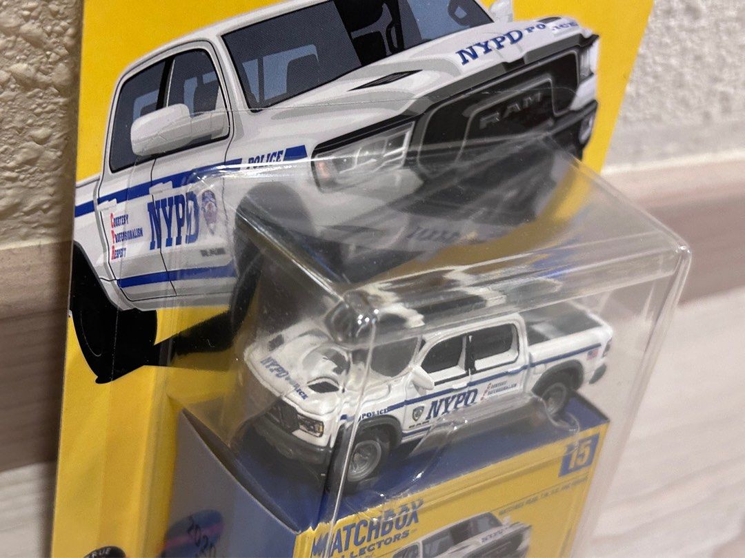 Matchbox Collectors 2020 RAM REBEL NYPD, 興趣及遊戲, 玩具& 遊戲類