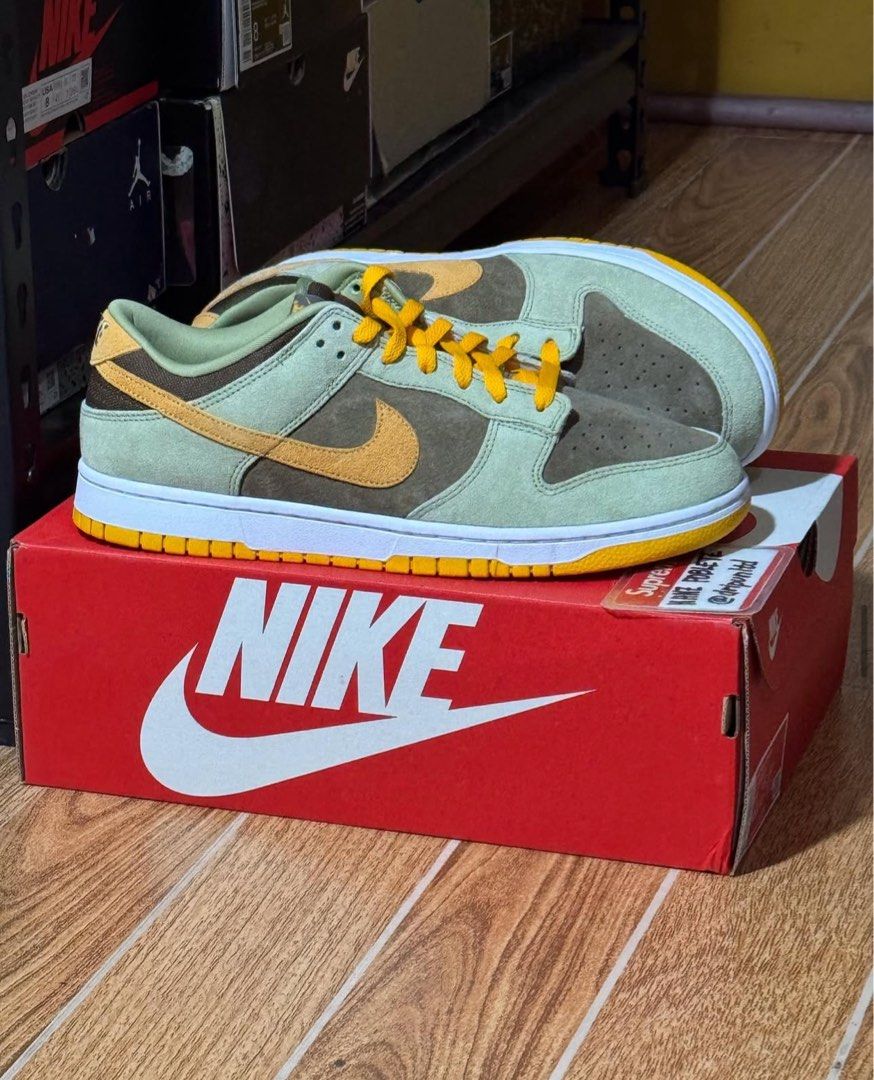 Nike Dunk Low Dusty Olive (Category: Sneakers) located in Mandaluyong City. Submitted by dripunltd (Listing ID 1377535835, Image 1). Description: Nike Dunk Low Dusty Olive Size 11 Brand New 3,499.