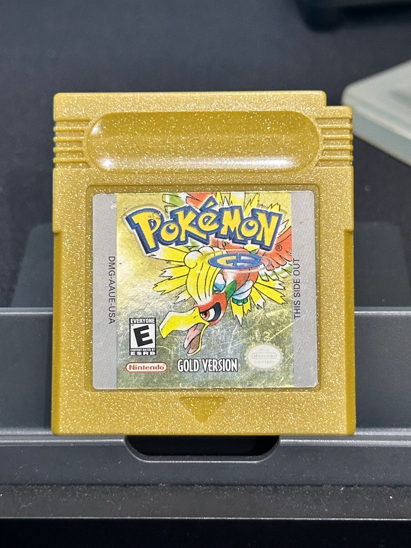 Nintendo Gameboy Color Pokémon Gold, Video Gaming, Video Games