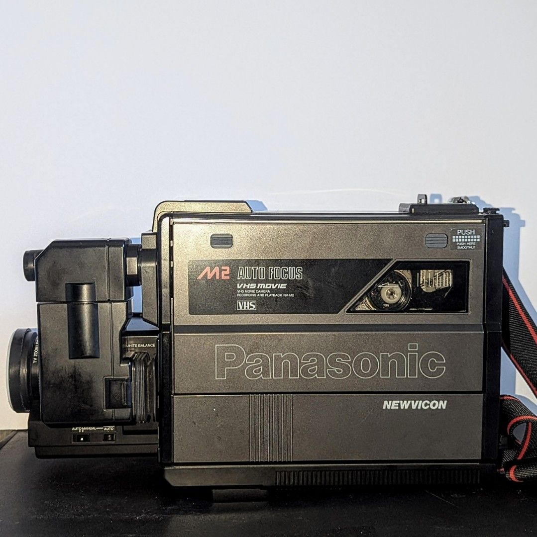 Panasonic NV-M2 VHS Movie Camera. (Category: Video Cameras) located in Guiguinto. Submitted by matcha.designs (Listing ID 1377528860, Image 3). Description: Price on ebay: P22k P7k price is slightly negotable 🙂 This product is UNTESTED. Got this from Japan Surplus 💪 INCLUSIONS: ✨Video Camera ✨ Everything you see in the pics ✨Hard Briefcase (has a manual on how to reset) NOTE: TOTAL WEIGHT IS ±9kg ❌NO RETURN NO EXCHANGE ❌ Meetup around bulacan (