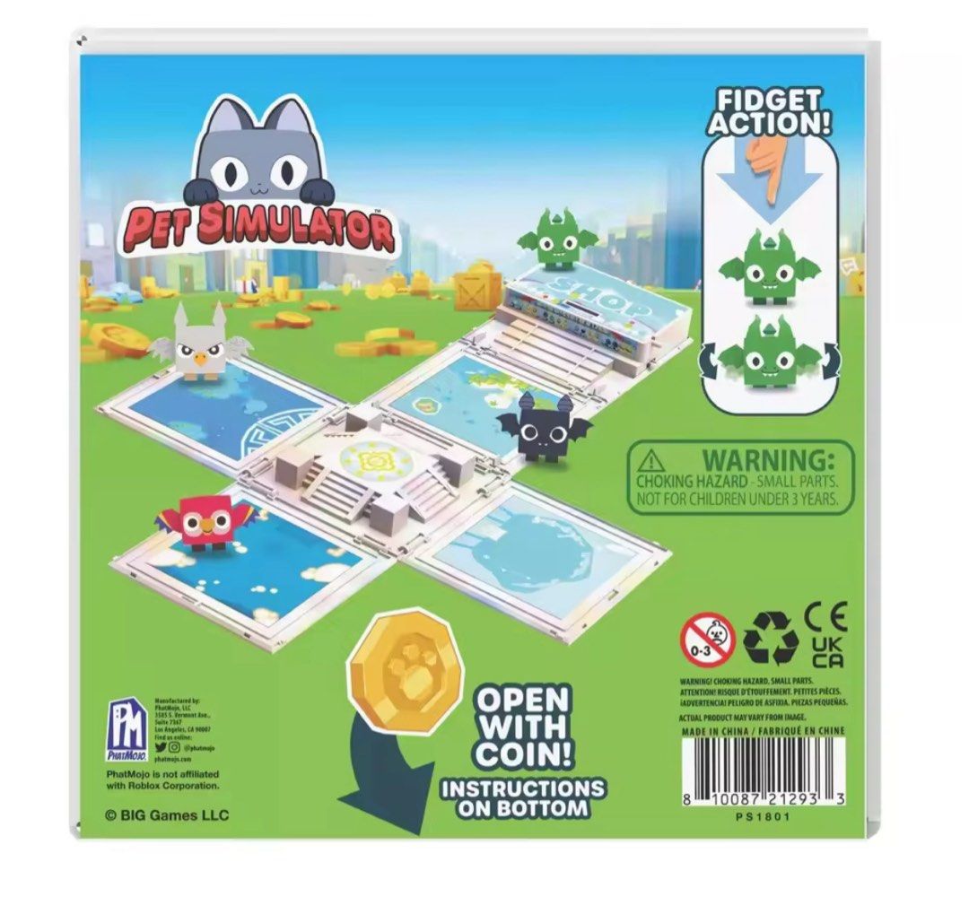 Pet Simulator X - Lucky Block Playset (Category: In-Game Products) located in Lipa City. Submitted by lifestyled (Listing ID 1377415990, Image 3). Description: Drop a coin into the Lucky Block to unlock the magic of Pet Simulator Lucky Block Playset 💯 Authentic.