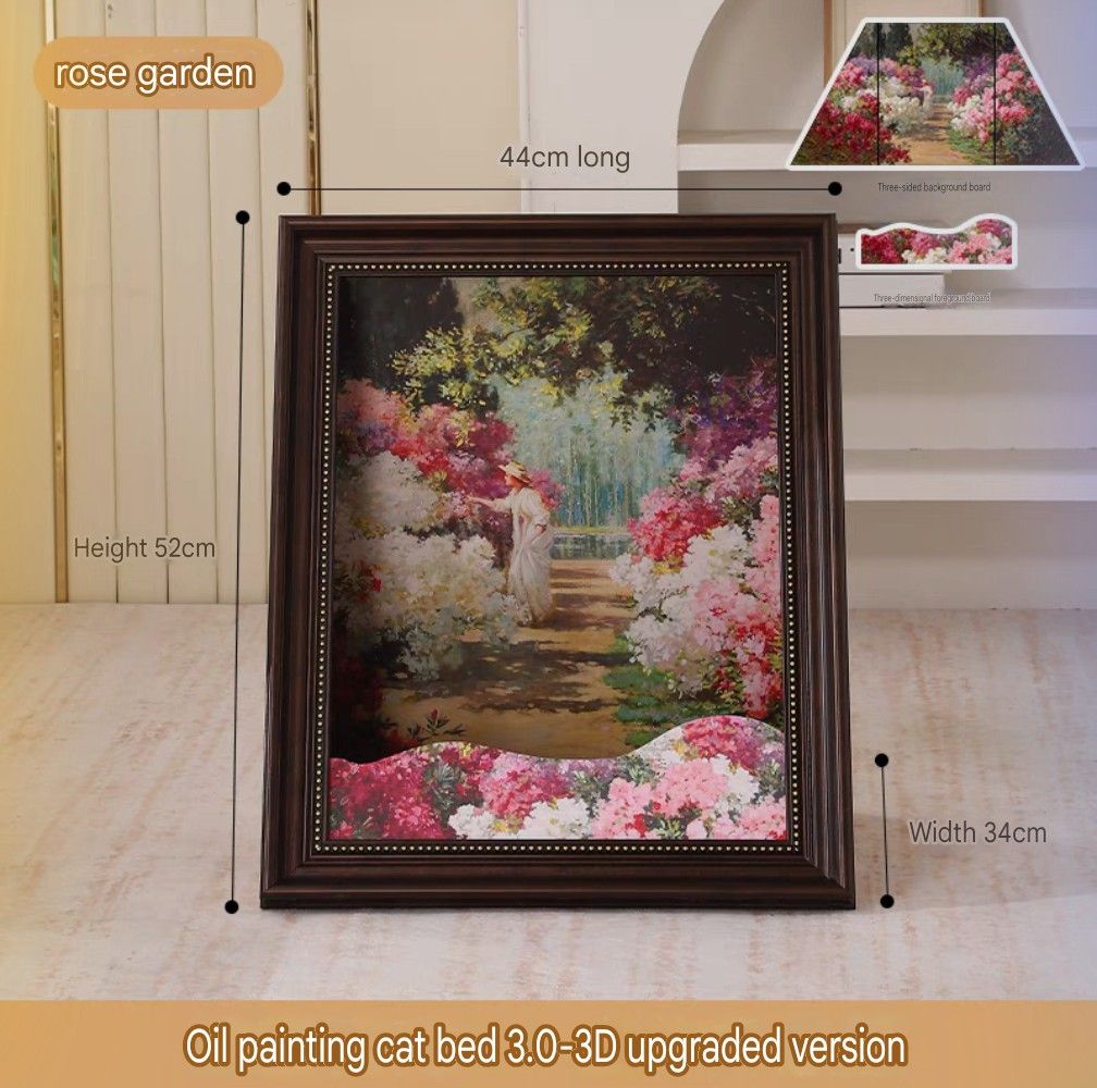 [Pre-order] Famous Oil Painting Cat Bed Cardboard | Mona Lisa Van Gogh Starry Night etc (Category: Homes & Other Pet Accessories) located in Singapore. Submitted by zakusg (Listing ID 1377380688, Image 3). Description: Shop. ee $43 ~ETA 1-3 weeks Deposit $10 to pre-order. Balance pay once the item is in SG during meet up or before delivery. (will update and show photo of box and delivery receipt) Pickup: 590017 (near Beauty World). Other location