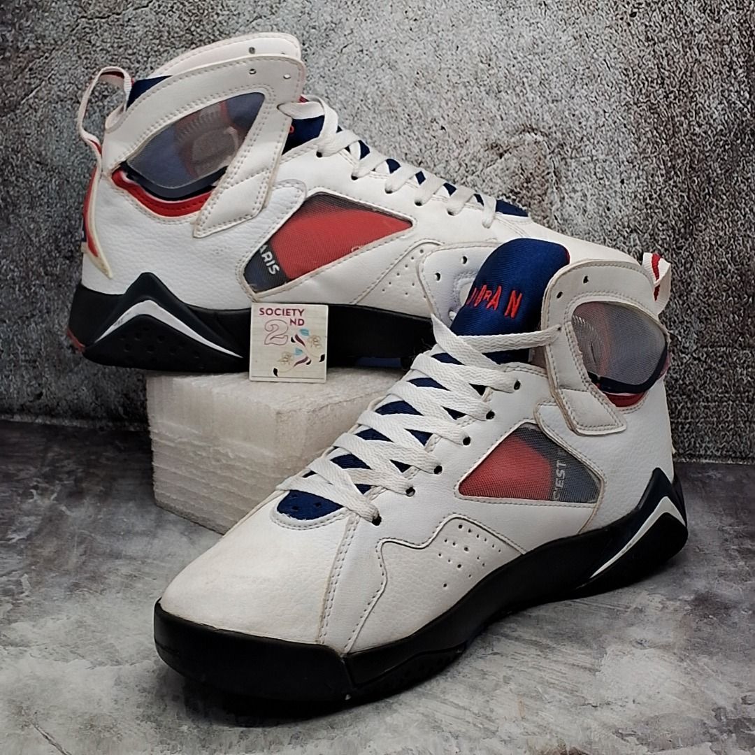 Sepatu Casual Paris Saint-Germain x Air Jordan Retro 'White' Size 43
