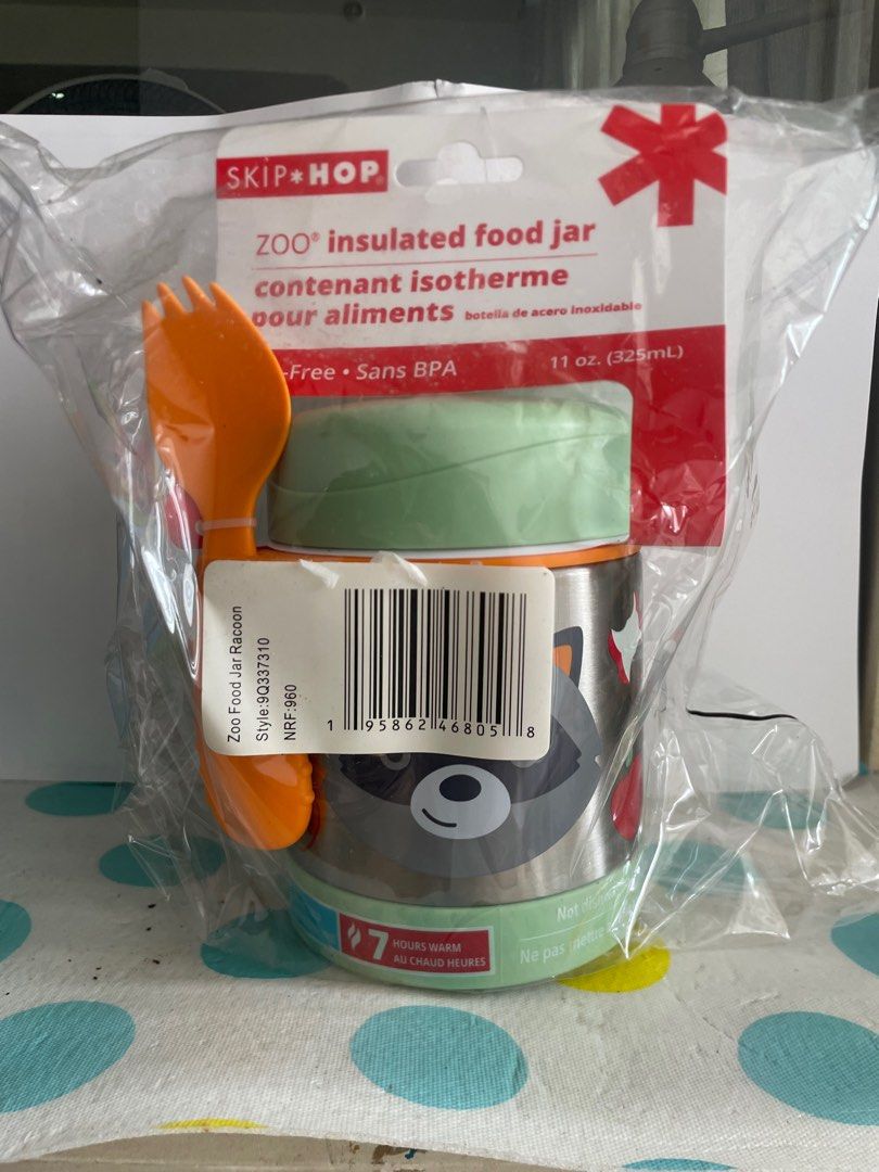 Skip Hop Insulated Food Jar (Category: Weaning & Toddler Feeding) located in Singapore. Submitted by sherelpapas (Listing ID 1377470159, Image 2). Description: 2 Insulated Food Jars (Skip Hop) - 1 Brand New - 1 Used.