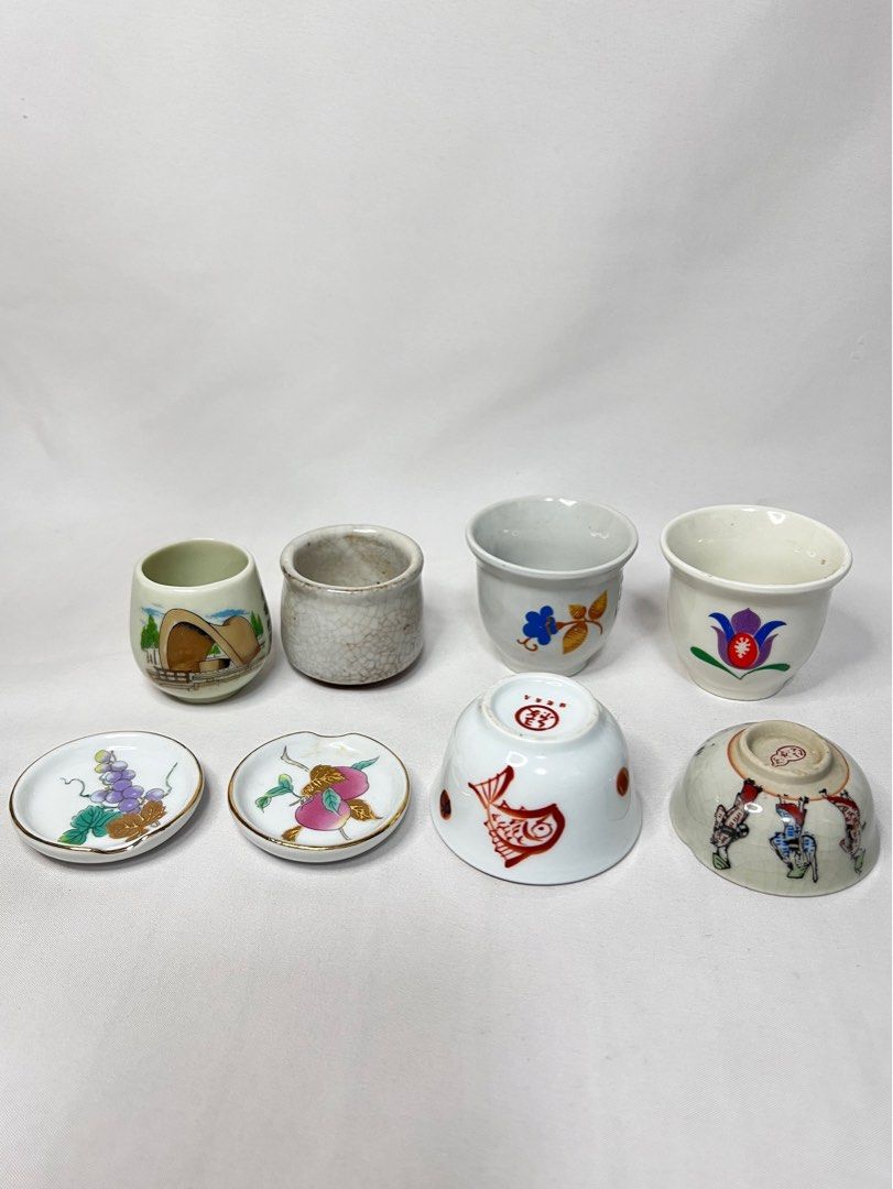 Take all Assorted Sake Cups (Category: Coffee & Tea Tableware) located in San Pablo. Submitted by lamujer_stonewareph (Listing ID 1377543071, Image 2). Description: .