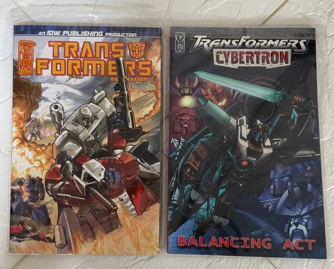 Rare Transformers Comic Bundle: Generation 1 Vol 2 & Cybertron ...