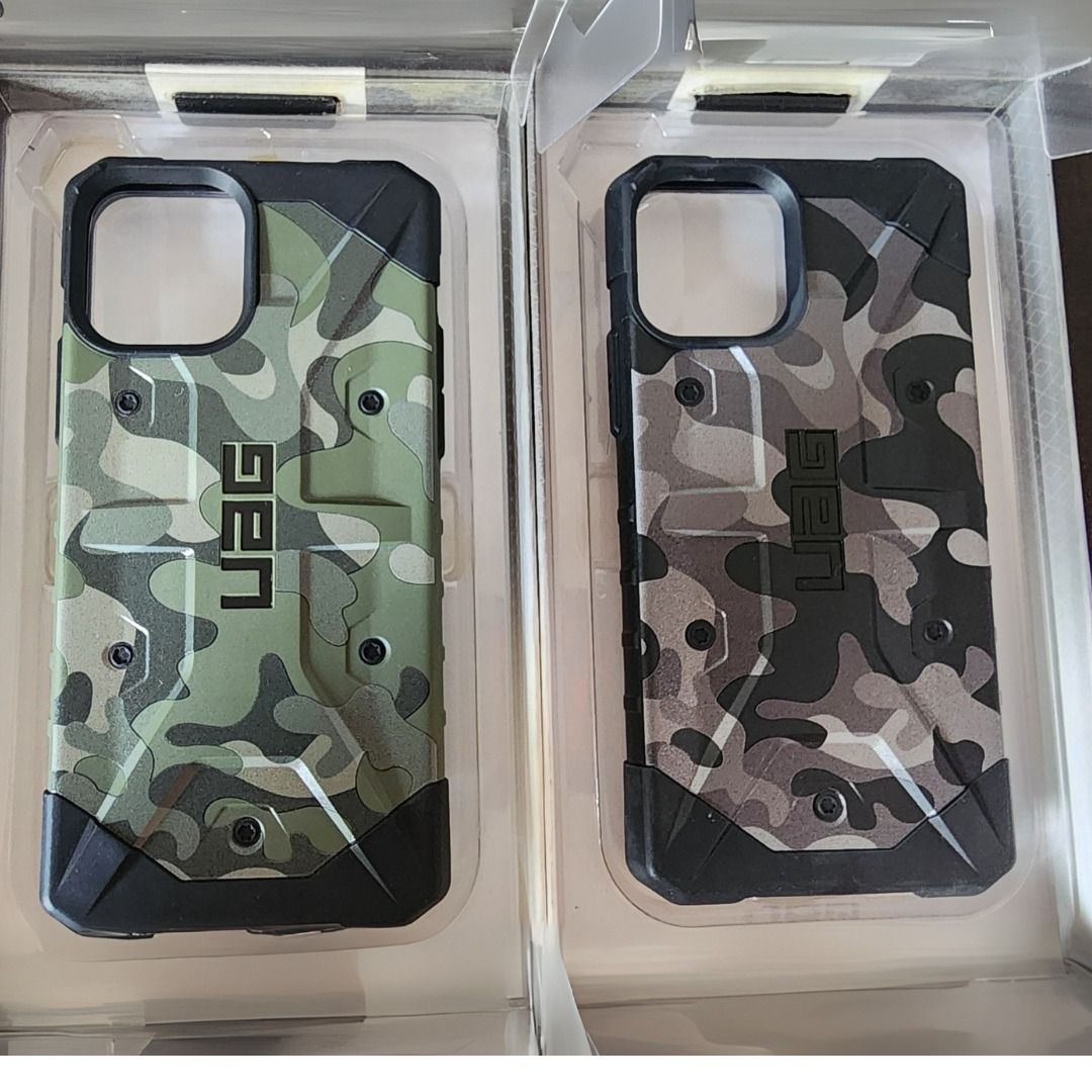 UAG Pathfinder Series IPhone 11 Pro Case (Category: Cases & Sleeves) located in Manila. Submitted by dealdashdepot (Listing ID 1377549211, Image 2). Description: Available: Midnight Camo (Black) Forest Camo (Green) Condition: The product itself is in pristine condition, untouched by any harm or wear. Even though the packaging may be open or slightly damaged, the item itself is like new and fully ready to perform its intended function perfectly. D