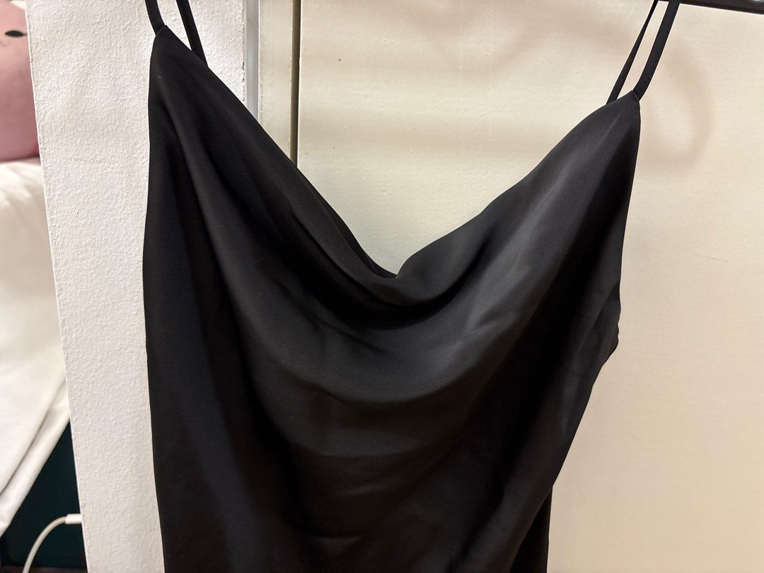 black and red wedding dresses with sleeves Lisa for Kith Women Voyez Asymmetrical Strap Mini Dress