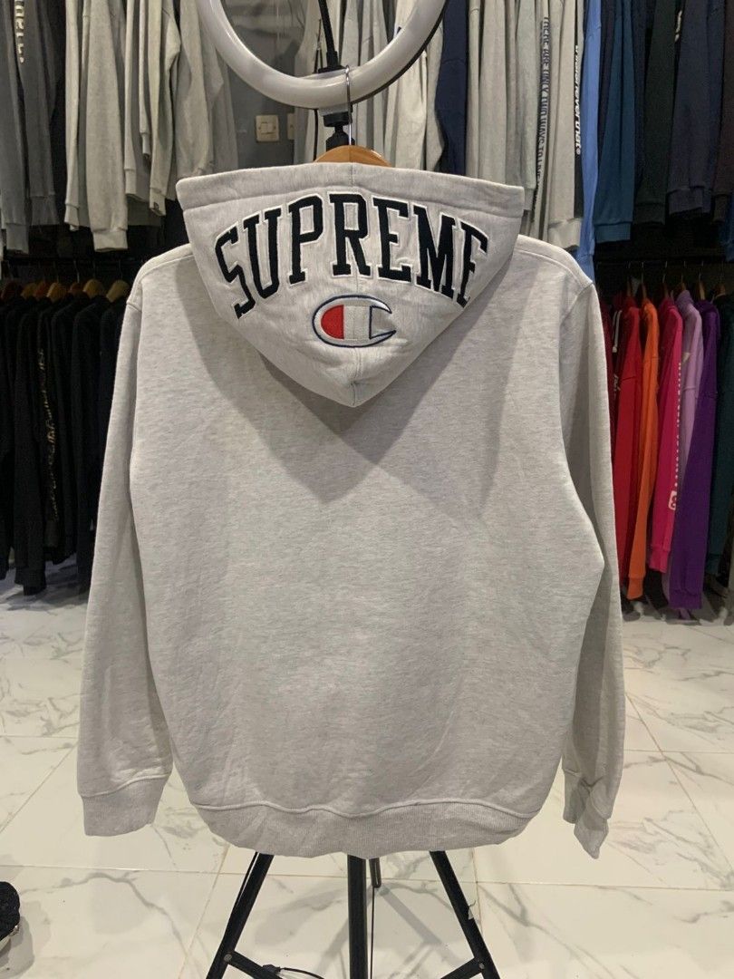 Zip Hoodie supreme x champion not off white Balenciaga Dior Gucci givenchy  hermes Jordan carhartt stussy thrasher new era Mastermind wtaps