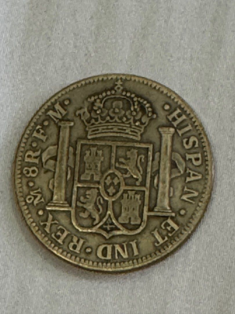 Make your offer) 1801 Hispan . 8R.F.M, Hobbies & Toys, Memorabilia &  Collectibles, Currency on Carousell