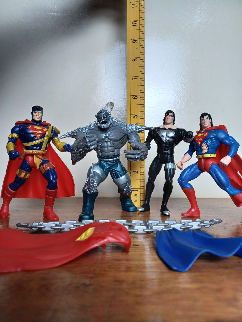 1995 dc comics kenner superman set and doomsday action figure no separation (Category: Action & Battle Toys) located in Baguio. Submitted by restyrille77846 (Listing ID 1377702090, Image 1). Description: Secondhand Buy as is What you see is what you get Pm is the key Location baguio city Dropping area mabini shopping center stall 10 Plus shipping fee sa malayo Payment via gcash bpi palawan cebuana Courier jrs or j&t First to pay owns the item No 