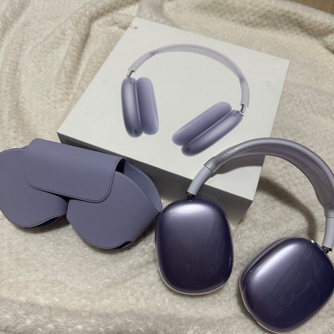 ✨ Apple AirPods Max Purple (A3184) — Excellent Condition, Full Set! ✨ (Category: Headphones & Headsets) located in Singapore. Submitted by kyofer (Listing ID 1377730370, Image 1). Description: Selling my genuine Apple AirPods Max (model A3184) in excellent condition. Lightly used and always stored in the included Smart Case. No scratches or dents on ear cups or headband. Works perfectly with great battery life. AirPods Max (Purple) Colour: Purple
