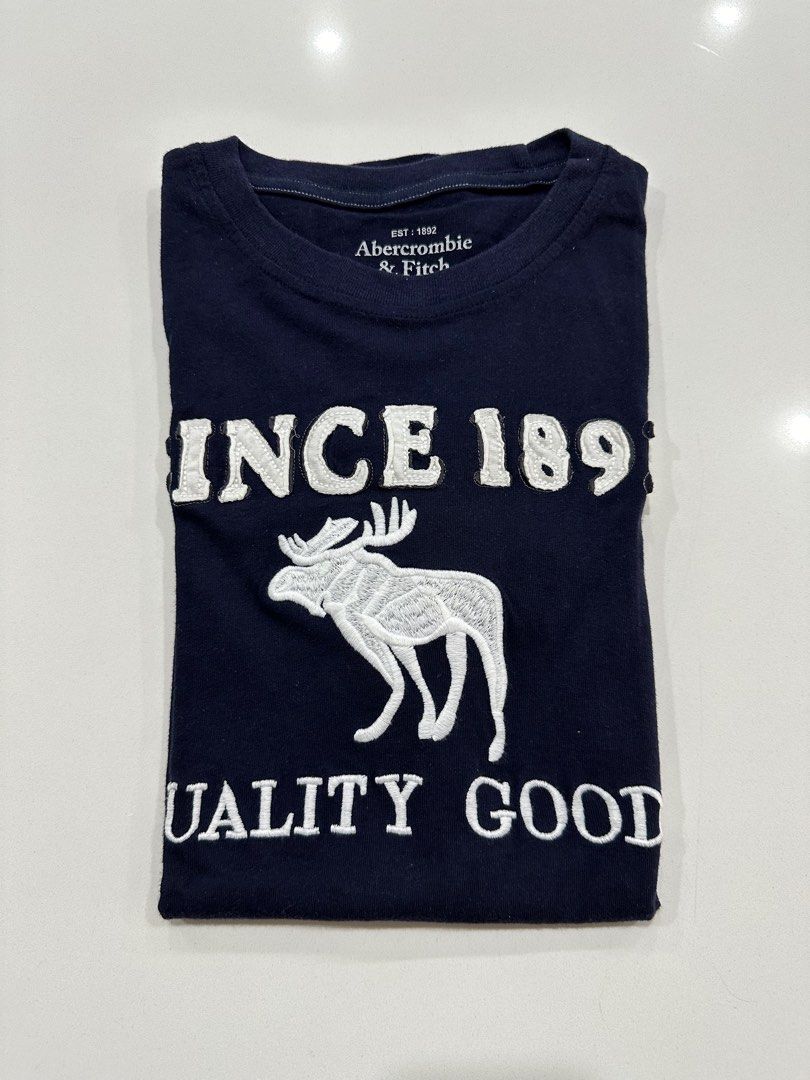 Abercrombie & Fitch Shirt Tee (Category: Tshirts & Polo Shirts ) located in Davao. Submitted by smfya (Listing ID 1377601766, Image 1). Description: Item is preloved but handled with care so manage your expectations Colors might slightly differ from photo due to lighting What you see is what you get! Thank you! .
