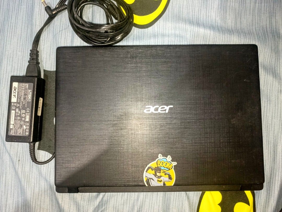 Acer Aspire 3 (Category: Laptops & Notebooks) located in Manila. Submitted by princejerickcruz (Listing ID 1377722479, Image 1). Description: Acer Aspire 3 - please check 2nd photo for specs - unit with charger - hindi masyadong nagamit ‼️Open for terms/installment‼️ 📍 Location: Culiat, Quezon City 🏍 Delivery: Lalamove or Meetup 💵 Payment: Gcash or COD (if meetup) ✉️ Pm for additional infos..
