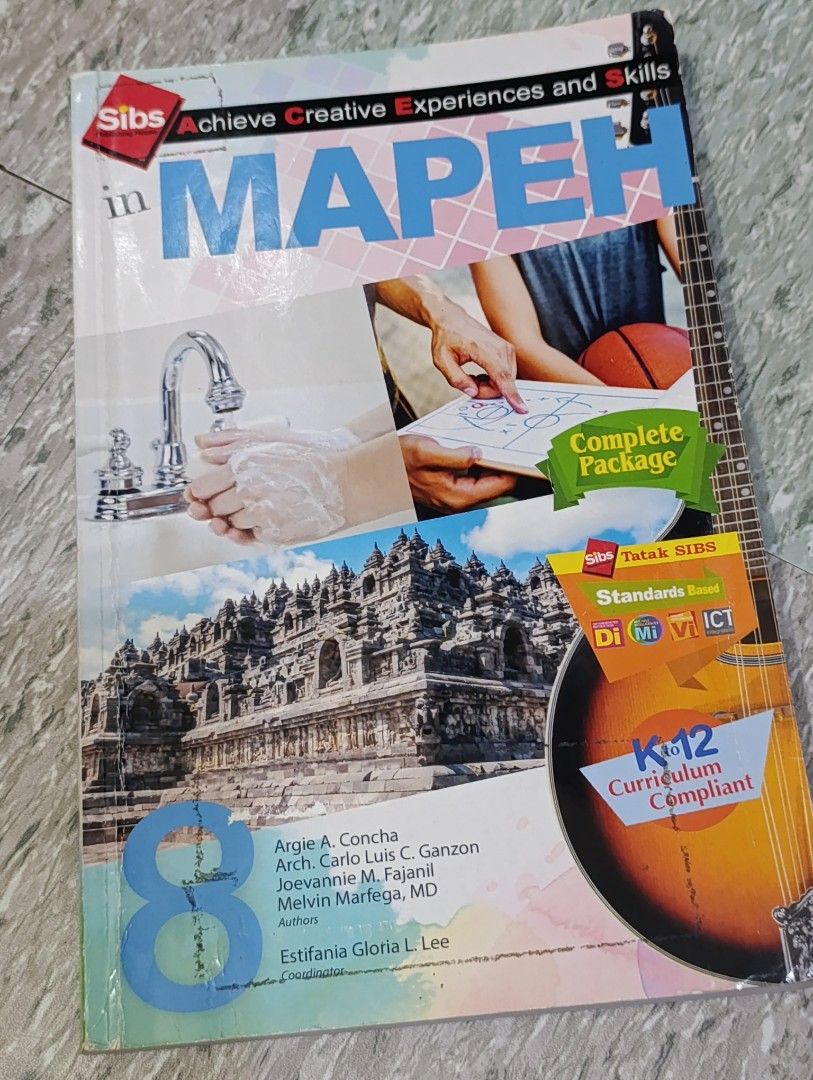 ACES MAPEH Grade 8 (Category: Textbooks) located in Manila. Submitted by avicmbe (Listing ID 1377577557, Image 1). Description: .