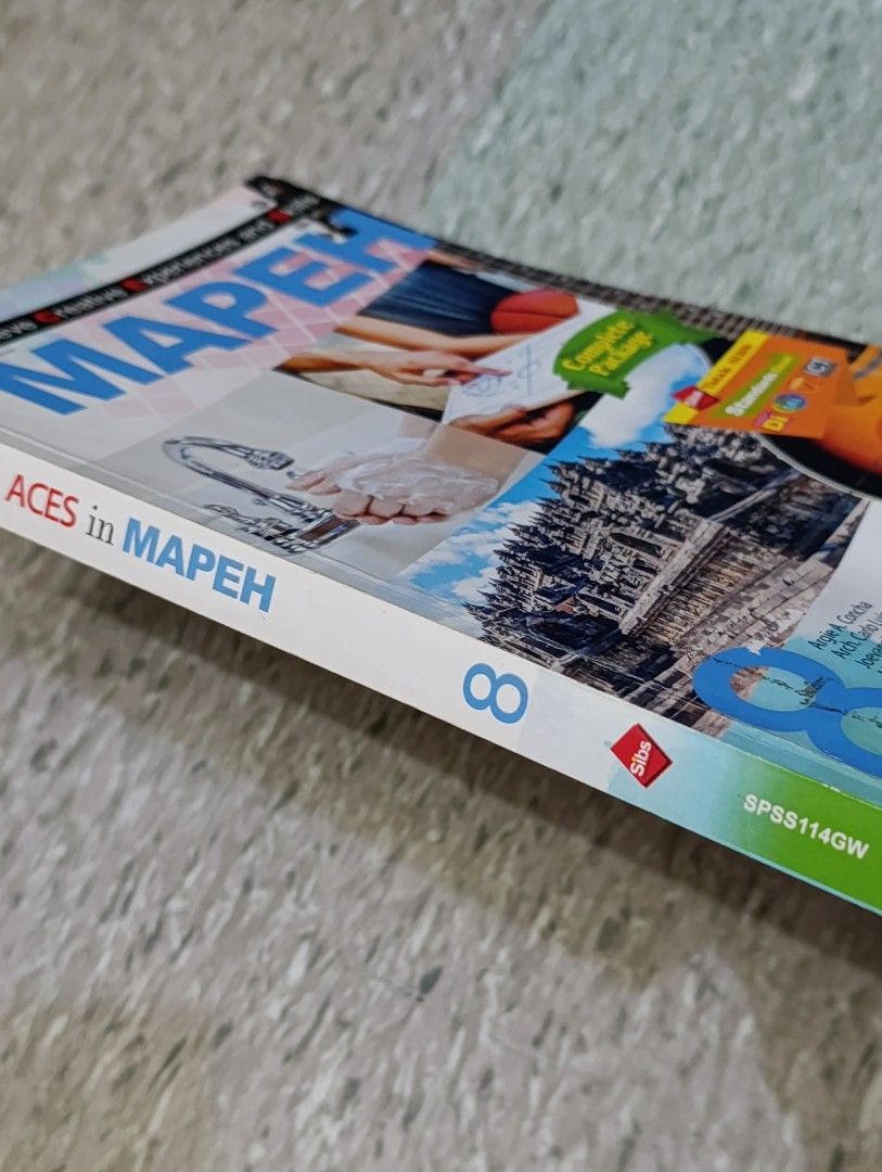 ACES MAPEH Grade 8 (Category: Textbooks) located in Manila. Submitted by avicmbe (Listing ID 1377577557, Image 2). Description: .