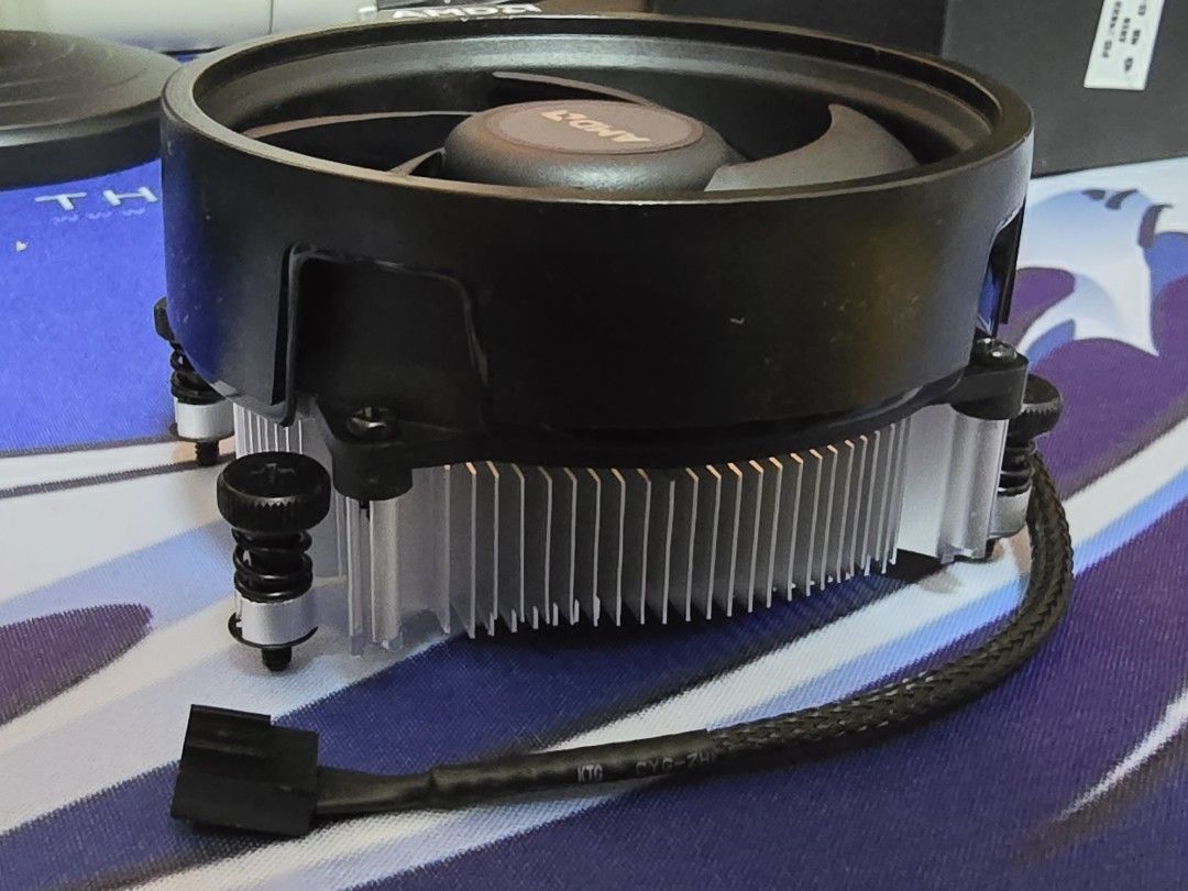 AMD Wraith Stealth AMD Mount Low Profile QC Location (Category: Computer Parts) located in Quezon City. Submitted by gabs_a (Listing ID 1377621050, Image 2). Description: Computer Part Cpu Cooling Fan and Heatsink Brand: AMD Model: Wraith Stealth Mount: AMD Profile: Standard Pin: 4pins Note: - As the difference between camera and computer display, there is a discrepancy on the color. - Kindly inform ahead since I am not always bringing the item t