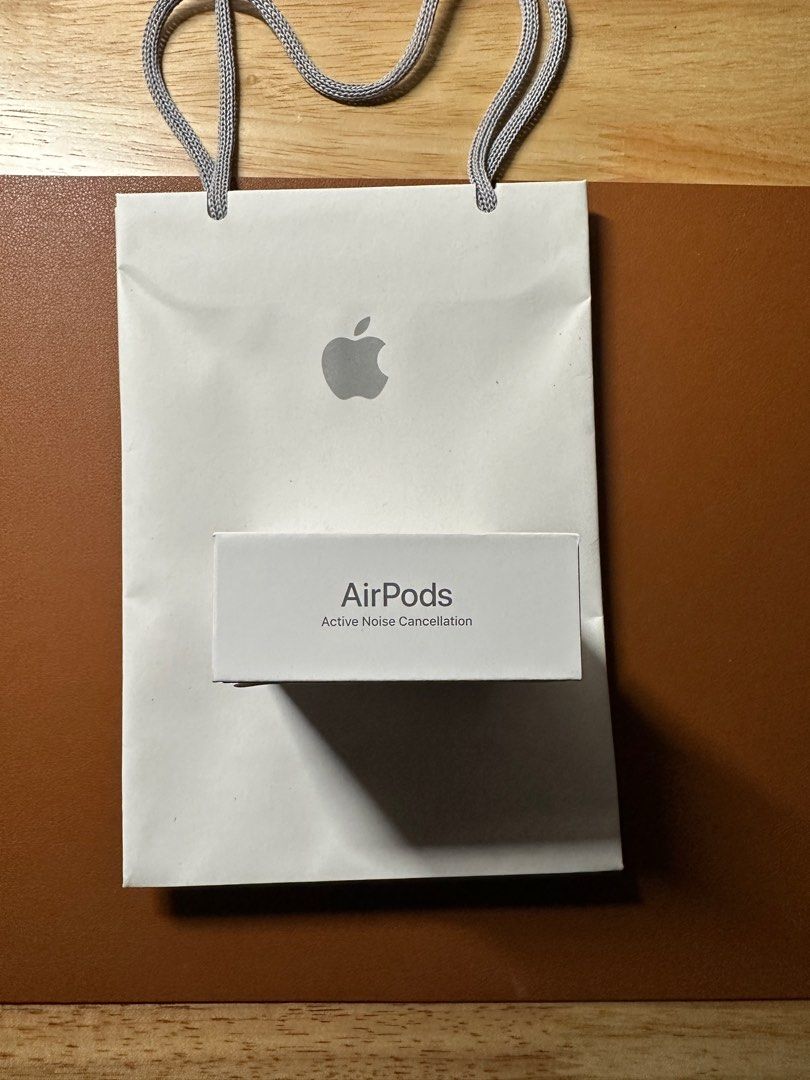 Apple AirPods 4 with active noise cancellation (ANC) (Category: Earphones) located in Singapore. Submitted by dinosaureater (Listing ID 1377730343, Image 3). Description: Brand new apple AirPods 4 with active boise cancellation -Comes with apple bag -retails for $249 -100% authentic with online invoice provided of purchase from apple.sg.