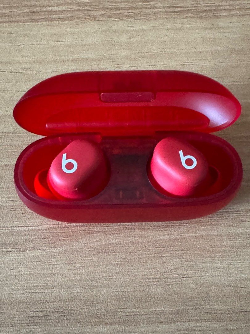Beats Solo Buds - Red (Category: Earphones) located in Singapore. Submitted by hari_gopal (Listing ID 1377621167, Image 1). Description: - Brand new Beats Solo Buds (Red) - Includes charging case - Comes with original packaging - Multiple ear tip sizes for a comfortable fit - Box opened to test Price Negotiable .