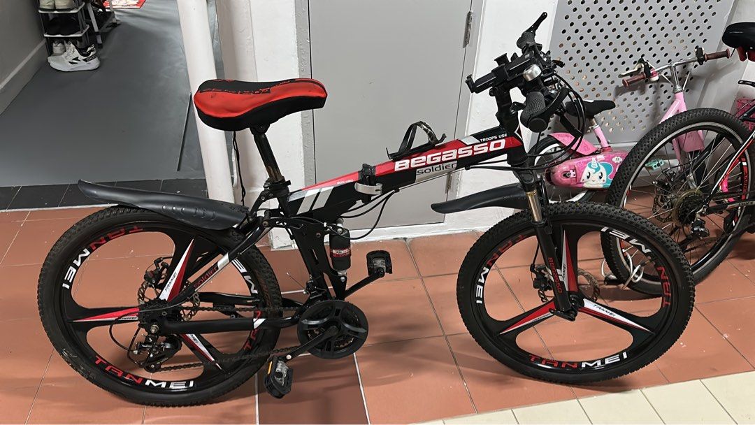 Beggaso (Category: Bicycles) located in Singapore. Submitted by cheethinchani (Listing ID 1377625811, Image 2). Description: Beggaso for sell Condition:8/10 Shimano great .