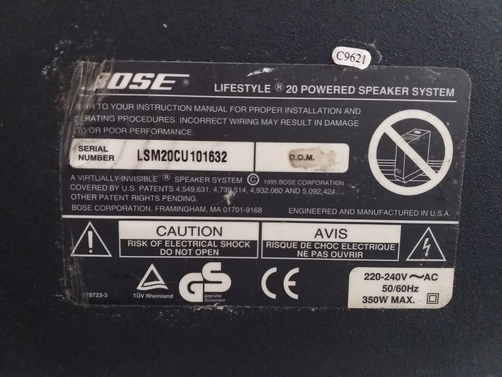 Bose Lifestyle 20 System (AS-IS, UNTESTED) (Read description)63204762391425112