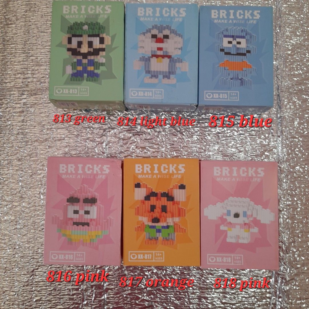 Bricks (Category: Lego & Building Sets) located in Singapore. Submitted by lhtan6868 (Listing ID 1377586387, Image 3). Description: Brick- Easy to build and encourage children to learn by play, it is for 14 years old and above..