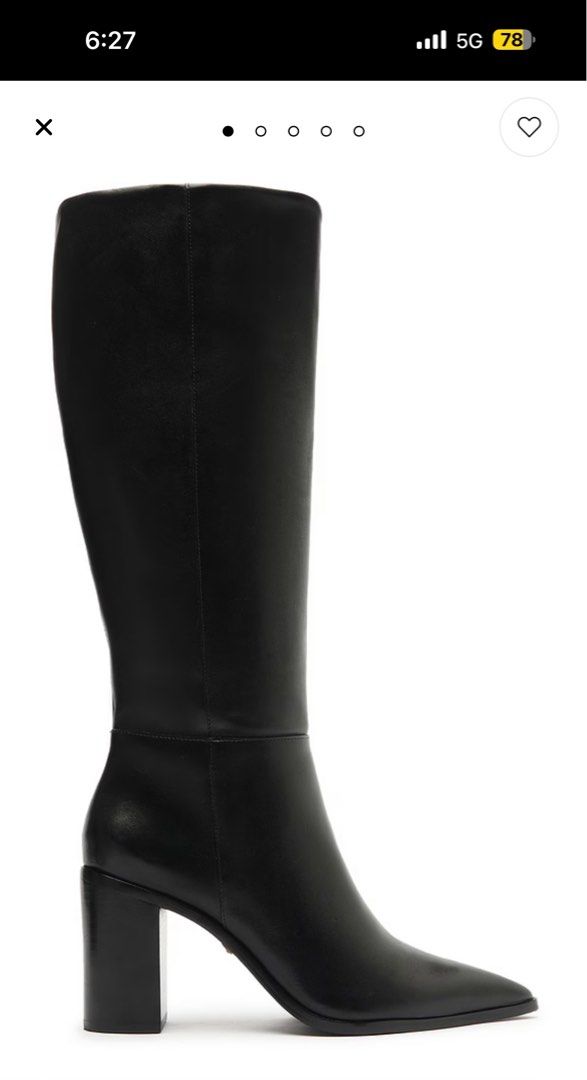 Calliope Boots (Category: Boots) located in Cebu City. Submitted by pepperoni_ (Listing ID 1377667842, Image 1). Description: Brand new w tag Rfs: bought another boots from Zara.