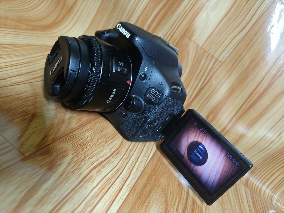 Canon Camera Canon 600d 50mm Canon EOS 600D DSLR Camera With Lens