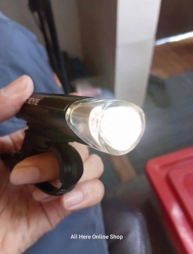 Cateye Bike Lights (Category: Bicycles) located in Las Pinas. Submitted by All.here_OnlineShop (Listing ID 1377578315, Image 2). Description: Authentic Cateye Bike Lights. Working condition. 600 only. Shipping via LBC or JRS (Provincial) Lalamove (same day delivery within Metro Manila). Items are coming from Las piñas. *items are considered sold and given in good condition unless otherwise stated..