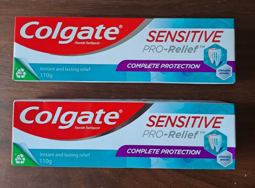 Colgate Sensitive Pro-Relief (Completion Protection) Toothpaste x 2 ...