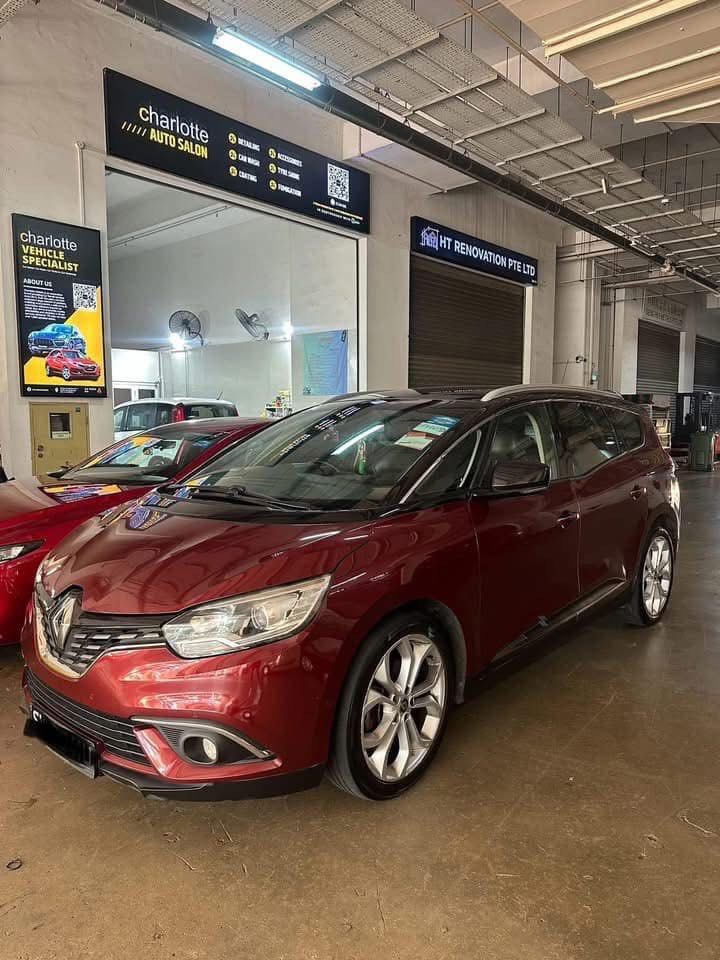 Grand scenic diesel 7 seater (Category: Car Rental) located in Singapore. Submitted by charlottevehicle_jo (Listing ID 1377741524, Image 2). Description: No contract binding! 🔥 PHV ready ✅✅ 🚙 Maintenance and servicing included 🚙 VEP ready can enter msia 🚙 24/7 roadside assistance 🚙 Gst included 🚙 Can add additional driver for free .