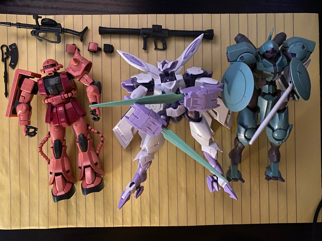 Gundam witch from mercury / zaku (Category: Gundam & Model Kits) located in Pasig City. Submitted by bucci3 (Listing ID 1377670166, Image 1). Description: Selling - get all for 1k Zaku Heindree Beguir beu What you see is what you get No box etc Antipolo Gcash.