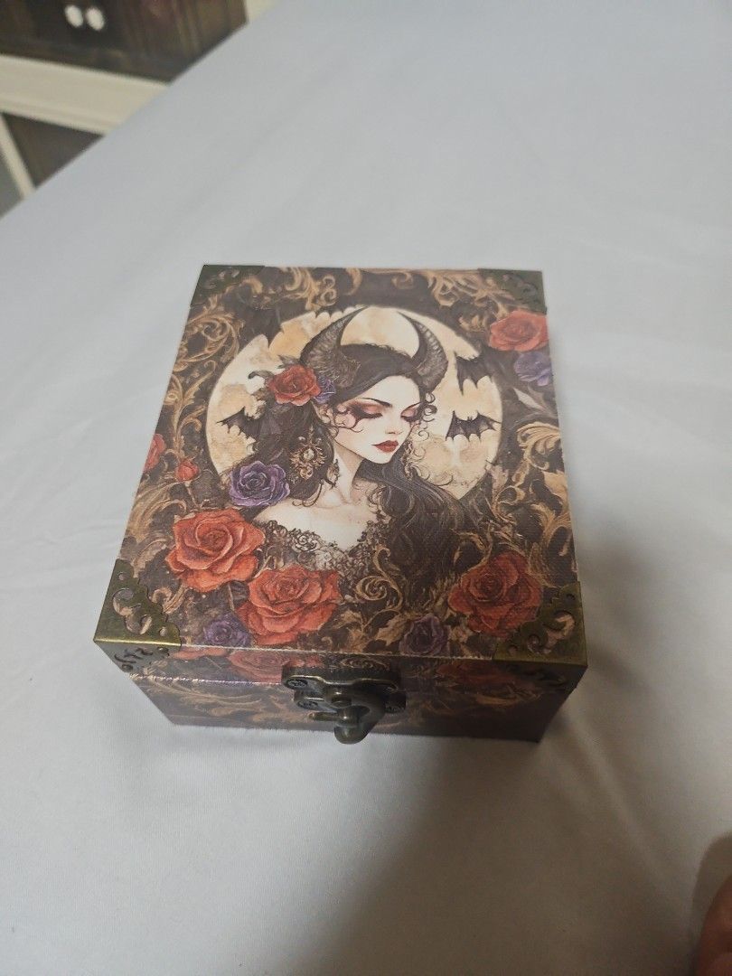 Halloween/Gothic Decorative Storage Box