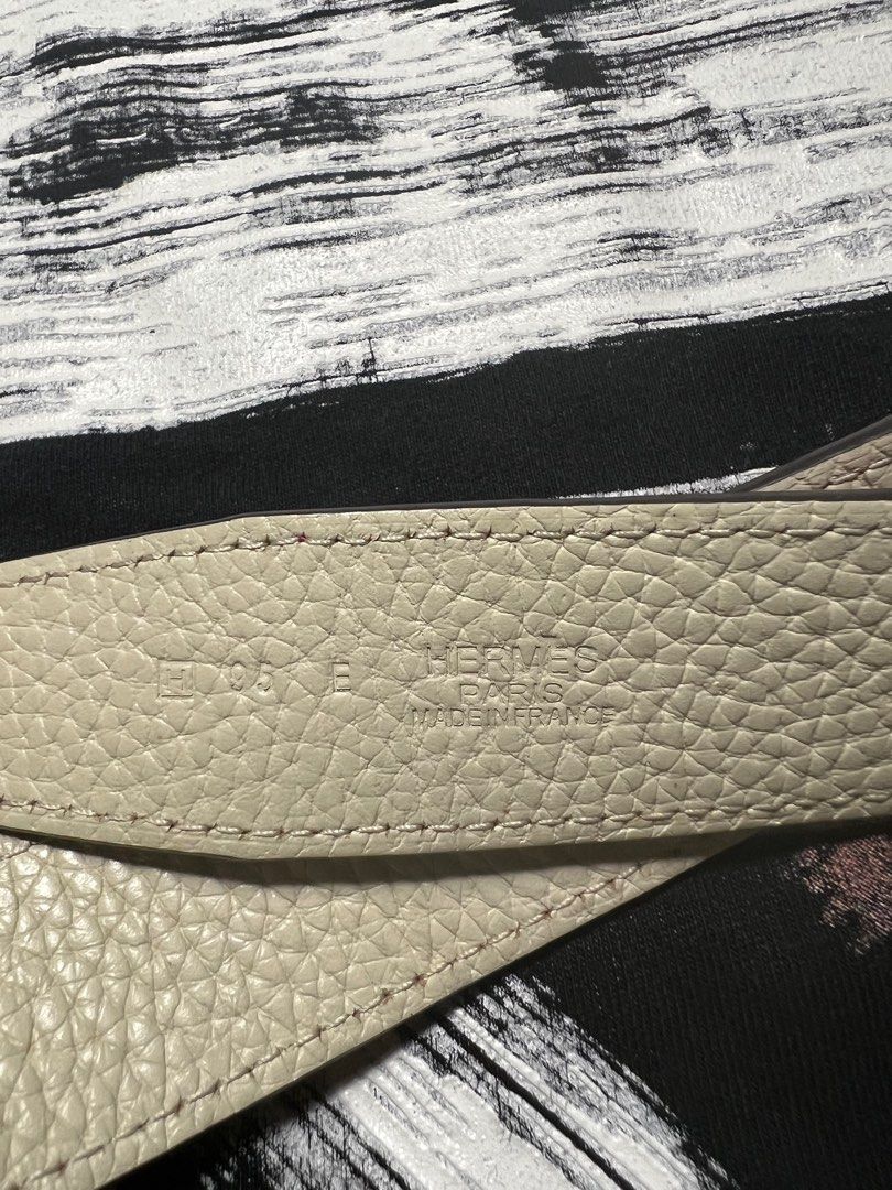 Hermés pink leather (Category: Belts) located in Valenzuela. Submitted by streetsource (Listing ID 1377645941, Image 2). Description: Hermés pink leather belt Rank A-B 43 inches 4,999 1st to pay.