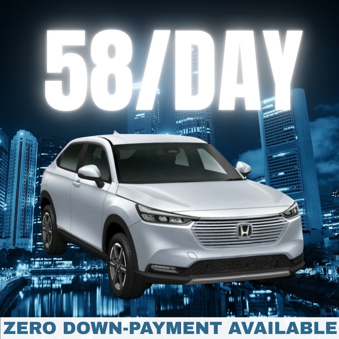Honda Vezel 1.5 G (A) (Category: Used Cars) located in Singapore. Submitted by zero.downpayment.specialist (Listing ID 1377717617, Image 1). Description: 《THIS IS A NEW CAR POST》❗ 《THIS IS A NEW CAR POST》❗❗ 《THIS IS A NEW CAR POST》❗❗❗ ▪︎PERSONAL USAGE✅️ ▪︎EX BANKRUPTCY ✅ ▪︎OVERTRADE ✅️ ▪︎BAD CREDIT✅ ▪︎PHV✅ ALL WELCOME‼ 100% FULL LOAN ONLY FROM 2.98%❗❗ 🔥MEGA CLEARANCE SPECIAL SALES🔥 BRING YOUR DREAM CAR HOME WITH ABSOLUTELY 0❗ +65 8 69 369 99 🔹